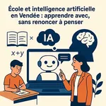 Intelligence artificielle en Vendée dans le cadre scolaire